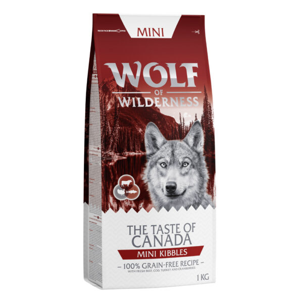 Wolf of Wilderness "Canadian Woodlands" Mini - 1 kg