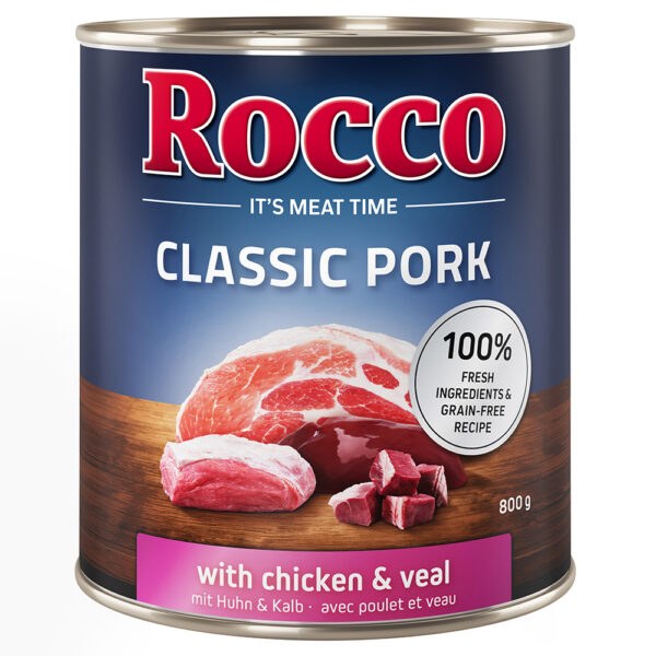 Rocco Classic Pork 6 x 800 g