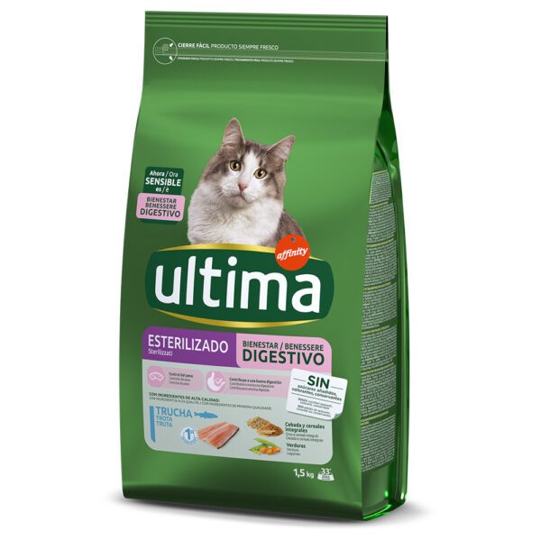 Ultima Cat Sterilized Sensible s pstruhem