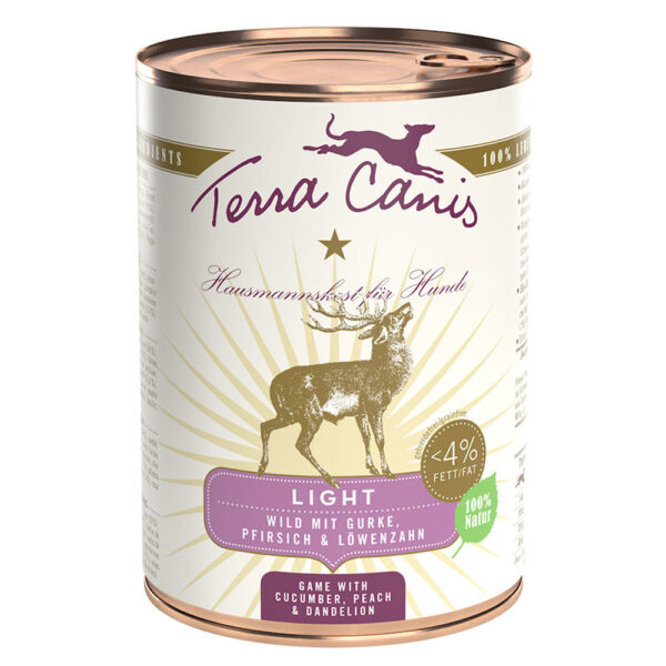 Terra Canis Light 6 x 400 g - Zvěřina