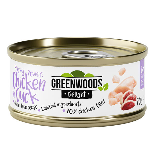 Greenwoods Delight kuřecí řízek s kachnou