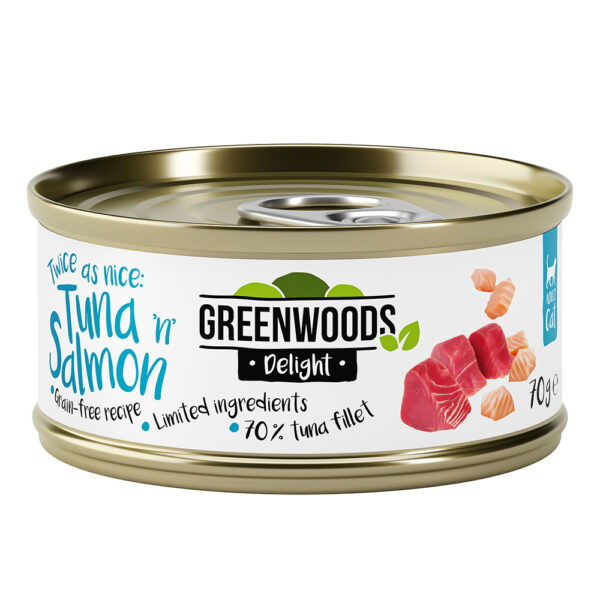 Greenwoods Delight filet z tuňáka s lososem